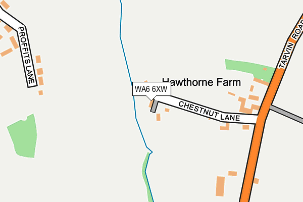 WA6 6XW map - OS OpenMap – Local (Ordnance Survey) WA6 6XW map - OS OpenMap – Local (Ordnance Survey)