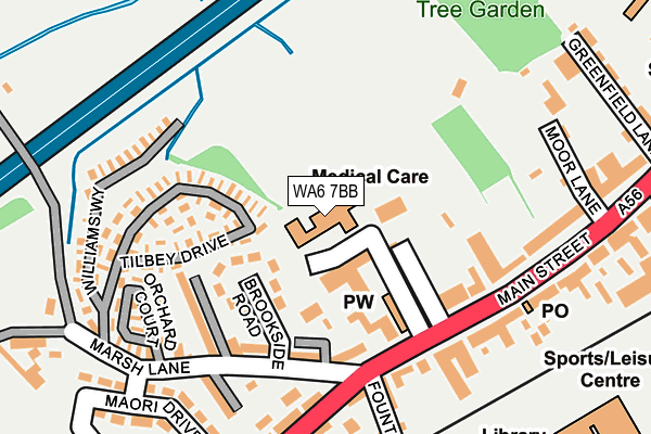 WA6 7BB map - OS OpenMap – Local (Ordnance Survey) WA6 7BB map - OS OpenMap – Local (Ordnance Survey)