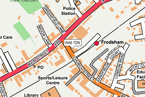 WA6 7DN map - OS OpenMap – Local (Ordnance Survey) WA6 7DN map - OS OpenMap – Local (Ordnance Survey)