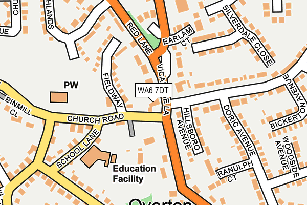 WA6 7DT map - OS OpenMap – Local (Ordnance Survey) WA6 7DT map - OS OpenMap – Local (Ordnance Survey)