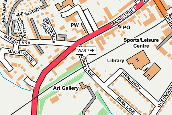 WA6 7EE map - OS OpenMap – Local (Ordnance Survey) WA6 7EE map - OS OpenMap – Local (Ordnance Survey)