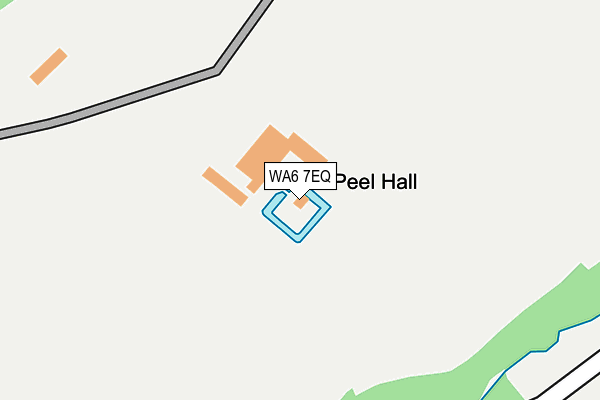 WA6 7EQ map - OS OpenMap – Local (Ordnance Survey) WA6 7EQ map - OS OpenMap – Local (Ordnance Survey)
