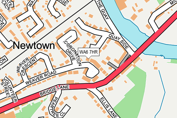WA6 7HR map - OS OpenMap – Local (Ordnance Survey) WA6 7HR map - OS OpenMap – Local (Ordnance Survey)
