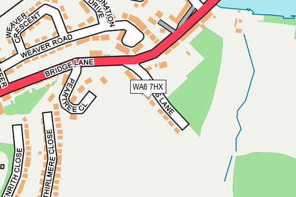 WA6 7HX map - OS OpenMap – Local (Ordnance Survey) WA6 7HX map - OS OpenMap – Local (Ordnance Survey)