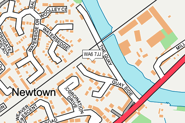 WA6 7JJ map - OS OpenMap – Local (Ordnance Survey) WA6 7JJ map - OS OpenMap – Local (Ordnance Survey)