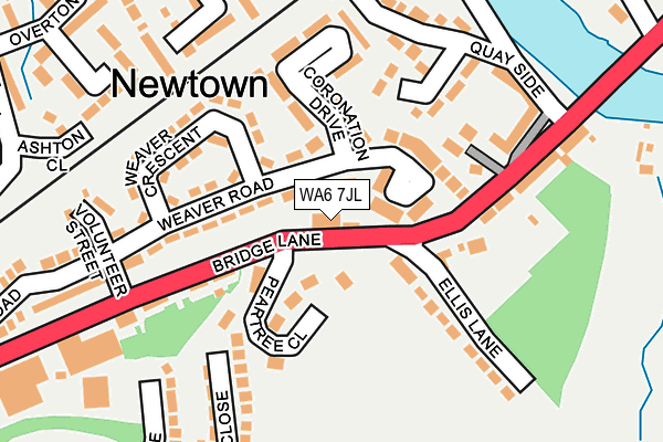 WA6 7JL map - OS OpenMap – Local (Ordnance Survey) WA6 7JL map - OS OpenMap – Local (Ordnance Survey)
