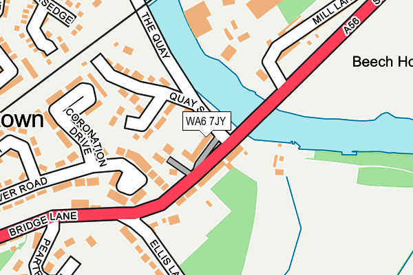 WA6 7JY map - OS OpenMap – Local (Ordnance Survey) WA6 7JY map - OS OpenMap – Local (Ordnance Survey)