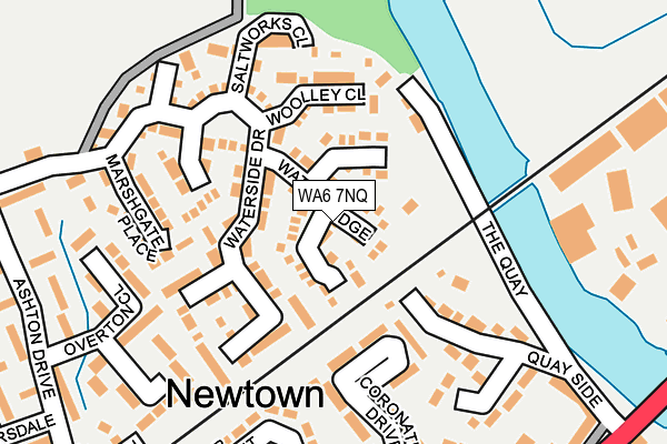 WA6 7NQ map - OS OpenMap – Local (Ordnance Survey) WA6 7NQ map - OS OpenMap – Local (Ordnance Survey)