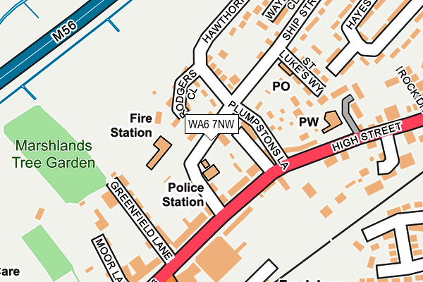 WA6 7NW map - OS OpenMap – Local (Ordnance Survey) WA6 7NW map - OS OpenMap – Local (Ordnance Survey)