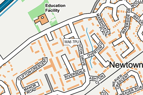 WA6 7PU map - OS OpenMap – Local (Ordnance Survey) WA6 7PU map - OS OpenMap – Local (Ordnance Survey)