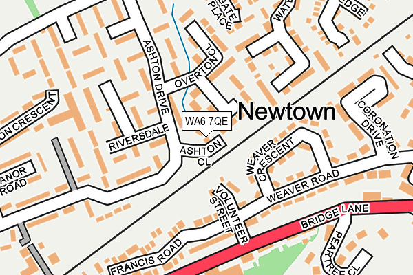 WA6 7QE map - OS OpenMap – Local (Ordnance Survey) WA6 7QE map - OS OpenMap – Local (Ordnance Survey)