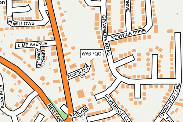 WA6 7QG map - OS OpenMap – Local (Ordnance Survey) WA6 7QG map - OS OpenMap – Local (Ordnance Survey)