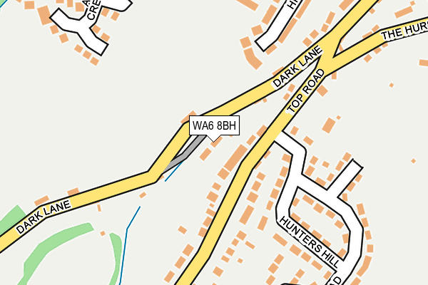 WA6 8BH map - OS OpenMap – Local (Ordnance Survey) WA6 8BH map - OS OpenMap – Local (Ordnance Survey)