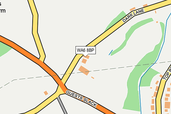 WA6 8BP map - OS OpenMap – Local (Ordnance Survey) WA6 8BP map - OS OpenMap – Local (Ordnance Survey)