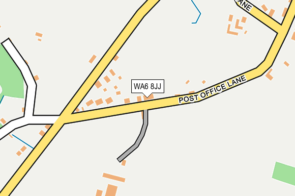 WA6 8JJ map - OS OpenMap – Local (Ordnance Survey) WA6 8JJ map - OS OpenMap – Local (Ordnance Survey)