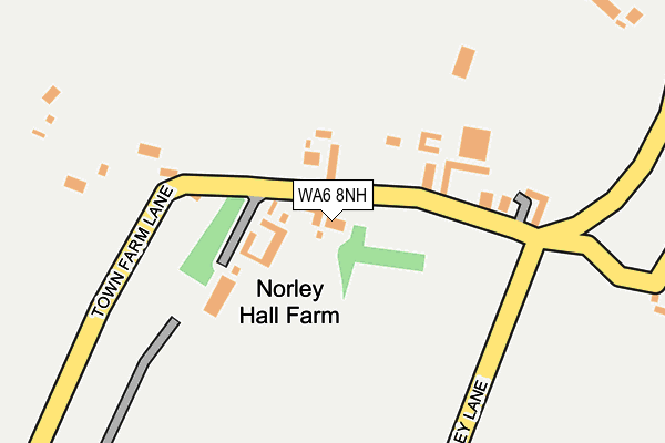 WA6 8NH map - OS OpenMap – Local (Ordnance Survey) WA6 8NH map - OS OpenMap – Local (Ordnance Survey)