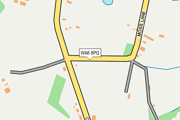 WA6 8PQ map - OS OpenMap – Local (Ordnance Survey) WA6 8PQ map - OS OpenMap – Local (Ordnance Survey)