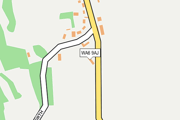 WA6 9AJ map - OS OpenMap – Local (Ordnance Survey) WA6 9AJ map - OS OpenMap – Local (Ordnance Survey)