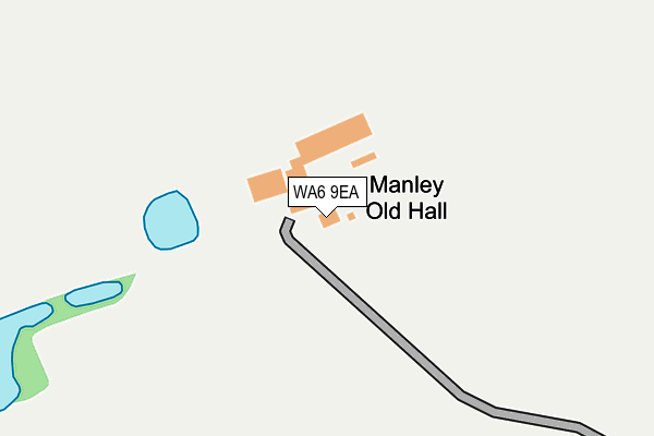 WA6 9EA map - OS OpenMap – Local (Ordnance Survey) WA6 9EA map - OS OpenMap – Local (Ordnance Survey)