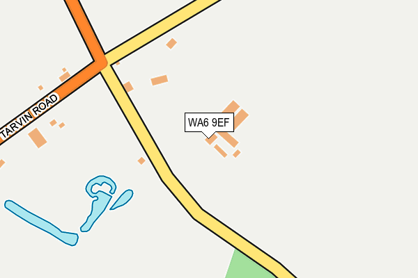 WA6 9EF map - OS OpenMap – Local (Ordnance Survey) WA6 9EF map - OS OpenMap – Local (Ordnance Survey)