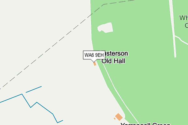 WA6 9EH map - OS OpenMap – Local (Ordnance Survey) WA6 9EH map - OS OpenMap – Local (Ordnance Survey)
