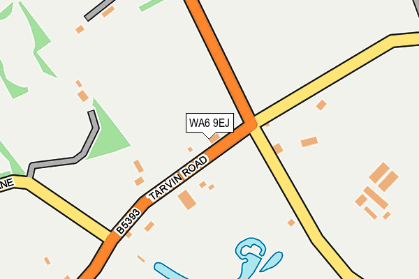 WA6 9EJ map - OS OpenMap – Local (Ordnance Survey) WA6 9EJ map - OS OpenMap – Local (Ordnance Survey)