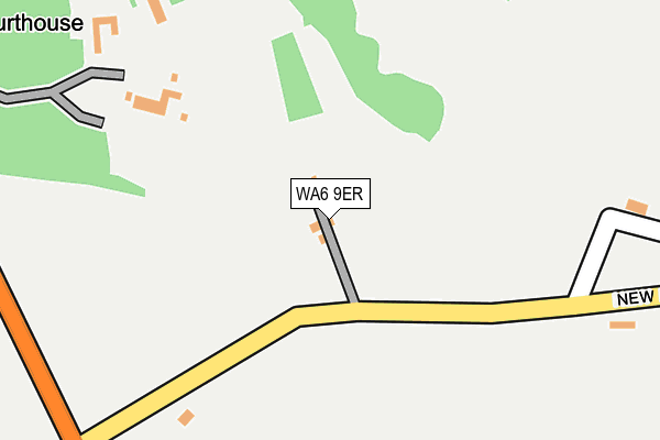 WA6 9ER map - OS OpenMap – Local (Ordnance Survey) WA6 9ER map - OS OpenMap – Local (Ordnance Survey)