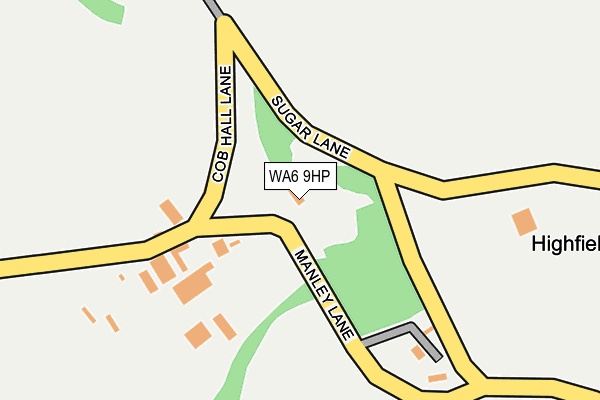 WA6 9HP map - OS OpenMap – Local (Ordnance Survey) WA6 9HP map - OS OpenMap – Local (Ordnance Survey)