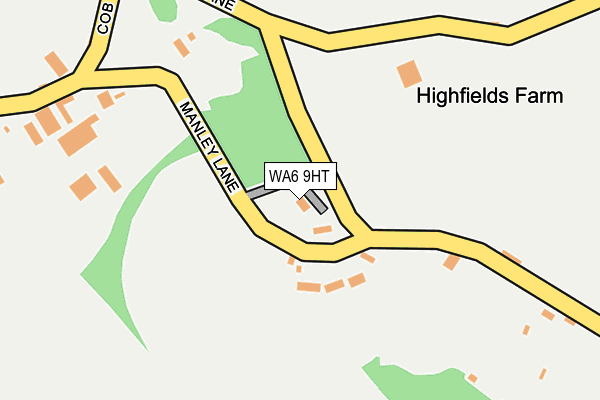 WA6 9HT map - OS OpenMap – Local (Ordnance Survey) WA6 9HT map - OS OpenMap – Local (Ordnance Survey)