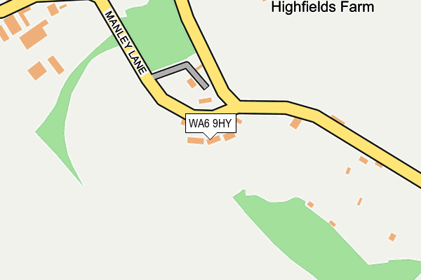 WA6 9HY map - OS OpenMap – Local (Ordnance Survey) WA6 9HY map - OS OpenMap – Local (Ordnance Survey)