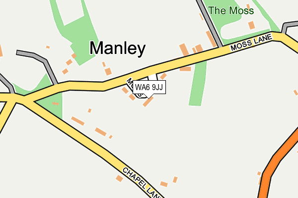 WA6 9JJ map - OS OpenMap – Local (Ordnance Survey) WA6 9JJ map - OS OpenMap – Local (Ordnance Survey)