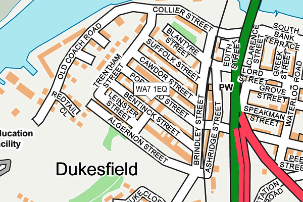 WA7 1EQ map - OS OpenMap – Local (Ordnance Survey) WA7 1EQ map - OS OpenMap – Local (Ordnance Survey)