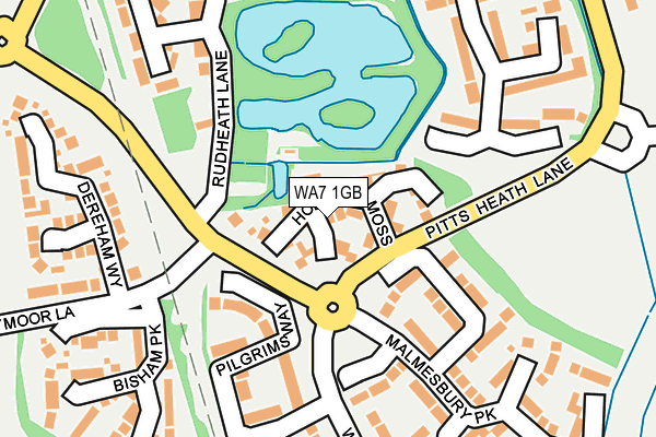 WA7 1GB map - OS OpenMap – Local (Ordnance Survey) WA7 1GB map - OS OpenMap – Local (Ordnance Survey)