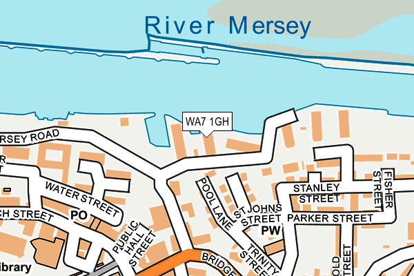 WA7 1GH map - OS OpenMap – Local (Ordnance Survey) WA7 1GH map - OS OpenMap – Local (Ordnance Survey)