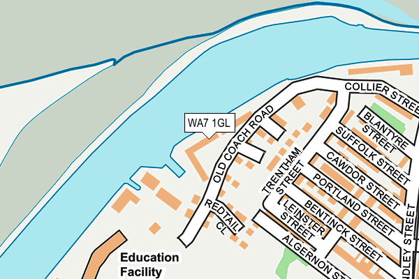 WA7 1GL map - OS OpenMap – Local (Ordnance Survey) WA7 1GL map - OS OpenMap – Local (Ordnance Survey)