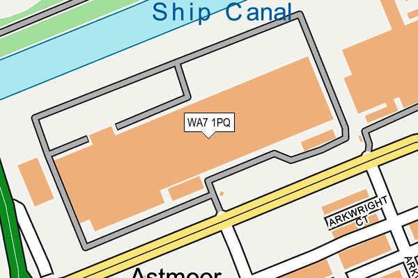 WA7 1PQ map - OS OpenMap – Local (Ordnance Survey) WA7 1PQ map - OS OpenMap – Local (Ordnance Survey)