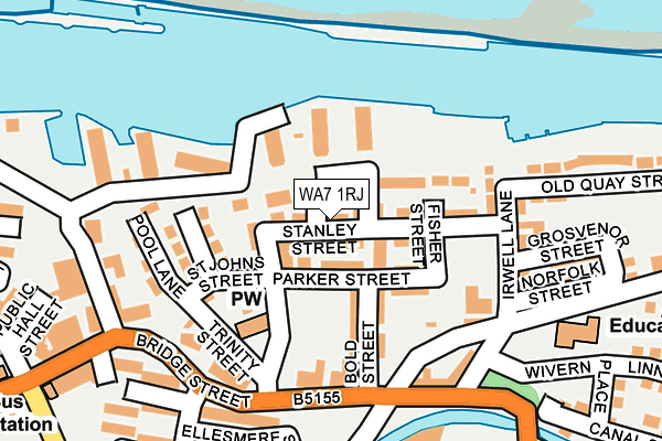 WA7 1RJ map - OS OpenMap – Local (Ordnance Survey) WA7 1RJ map - OS OpenMap – Local (Ordnance Survey)