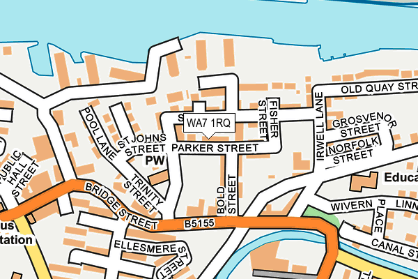 WA7 1RQ map - OS OpenMap – Local (Ordnance Survey) WA7 1RQ map - OS OpenMap – Local (Ordnance Survey)