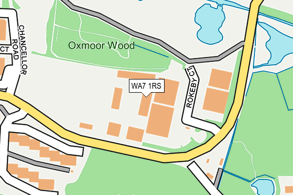 WA7 1RS map - OS OpenMap – Local (Ordnance Survey) WA7 1RS map - OS OpenMap – Local (Ordnance Survey)