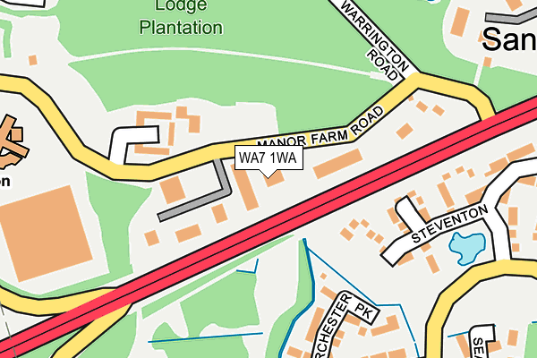 WA7 1WA map - OS OpenMap – Local (Ordnance Survey) WA7 1WA map - OS OpenMap – Local (Ordnance Survey)