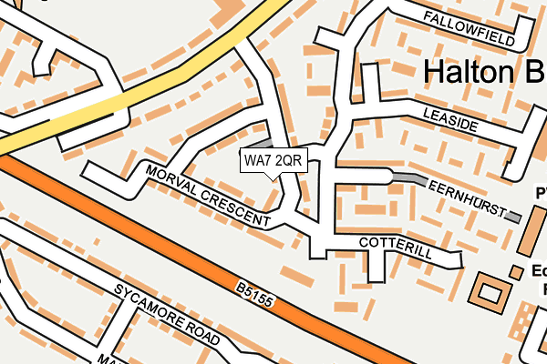WA7 2QR map - OS OpenMap – Local (Ordnance Survey) WA7 2QR map - OS OpenMap – Local (Ordnance Survey)