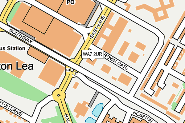 WA7 2UR map - OS OpenMap – Local (Ordnance Survey) WA7 2UR map - OS OpenMap – Local (Ordnance Survey)