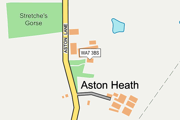 WA7 3BS map - OS OpenMap – Local (Ordnance Survey) WA7 3BS map - OS OpenMap – Local (Ordnance Survey)