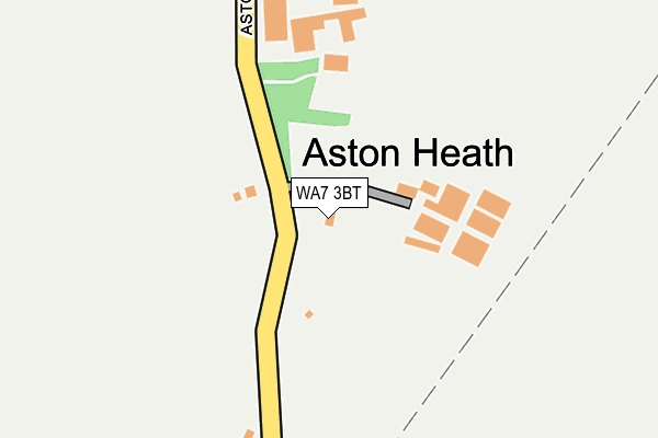 WA7 3BT map - OS OpenMap – Local (Ordnance Survey) WA7 3BT map - OS OpenMap – Local (Ordnance Survey)
