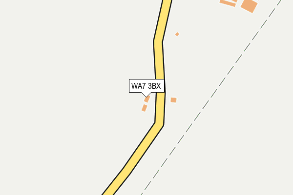WA7 3BX map - OS OpenMap – Local (Ordnance Survey) WA7 3BX map - OS OpenMap – Local (Ordnance Survey)