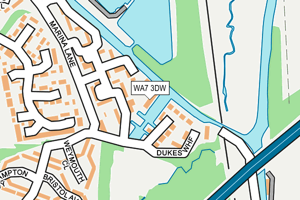 WA7 3DW map - OS OpenMap – Local (Ordnance Survey) WA7 3DW map - OS OpenMap – Local (Ordnance Survey)