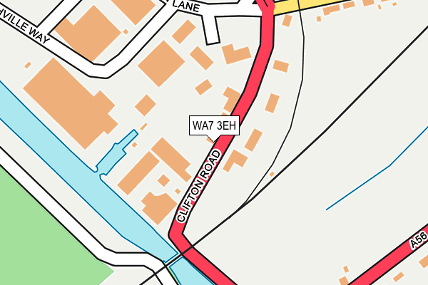 WA7 3EH map - OS OpenMap – Local (Ordnance Survey) WA7 3EH map - OS OpenMap – Local (Ordnance Survey)