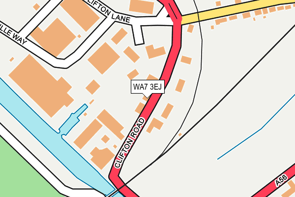 WA7 3EJ map - OS OpenMap – Local (Ordnance Survey) WA7 3EJ map - OS OpenMap – Local (Ordnance Survey)