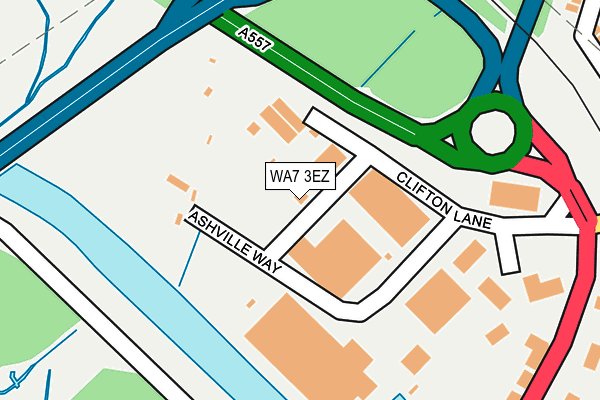 WA7 3EZ map - OS OpenMap – Local (Ordnance Survey) WA7 3EZ map - OS OpenMap – Local (Ordnance Survey)