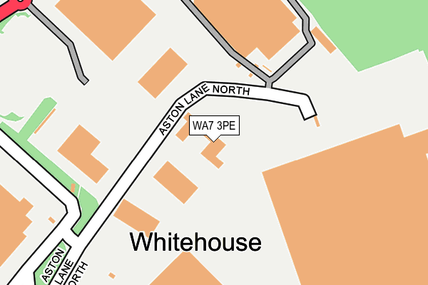 WA7 3PE map - OS OpenMap – Local (Ordnance Survey) WA7 3PE map - OS OpenMap – Local (Ordnance Survey)